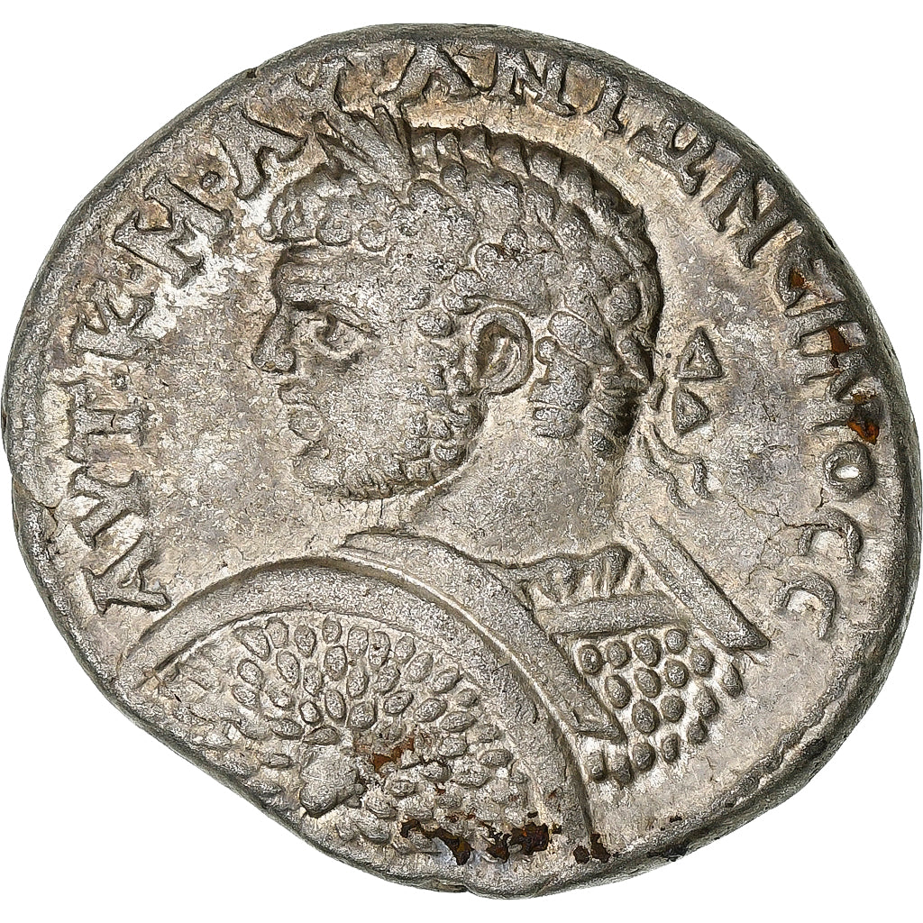 Mesopotamia, Caracalla, Tetradrachm, 215-217, Edessa, Billon, AU(55-58)