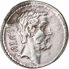 Junia, Denarius, 54 BC, Rome, Prata, AU(50-53), Crawford:433/2