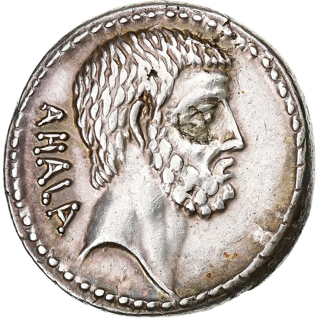 Junia, Denarius, 54 BC, Rome, Silver, AU(50-53), Crawford:433/2