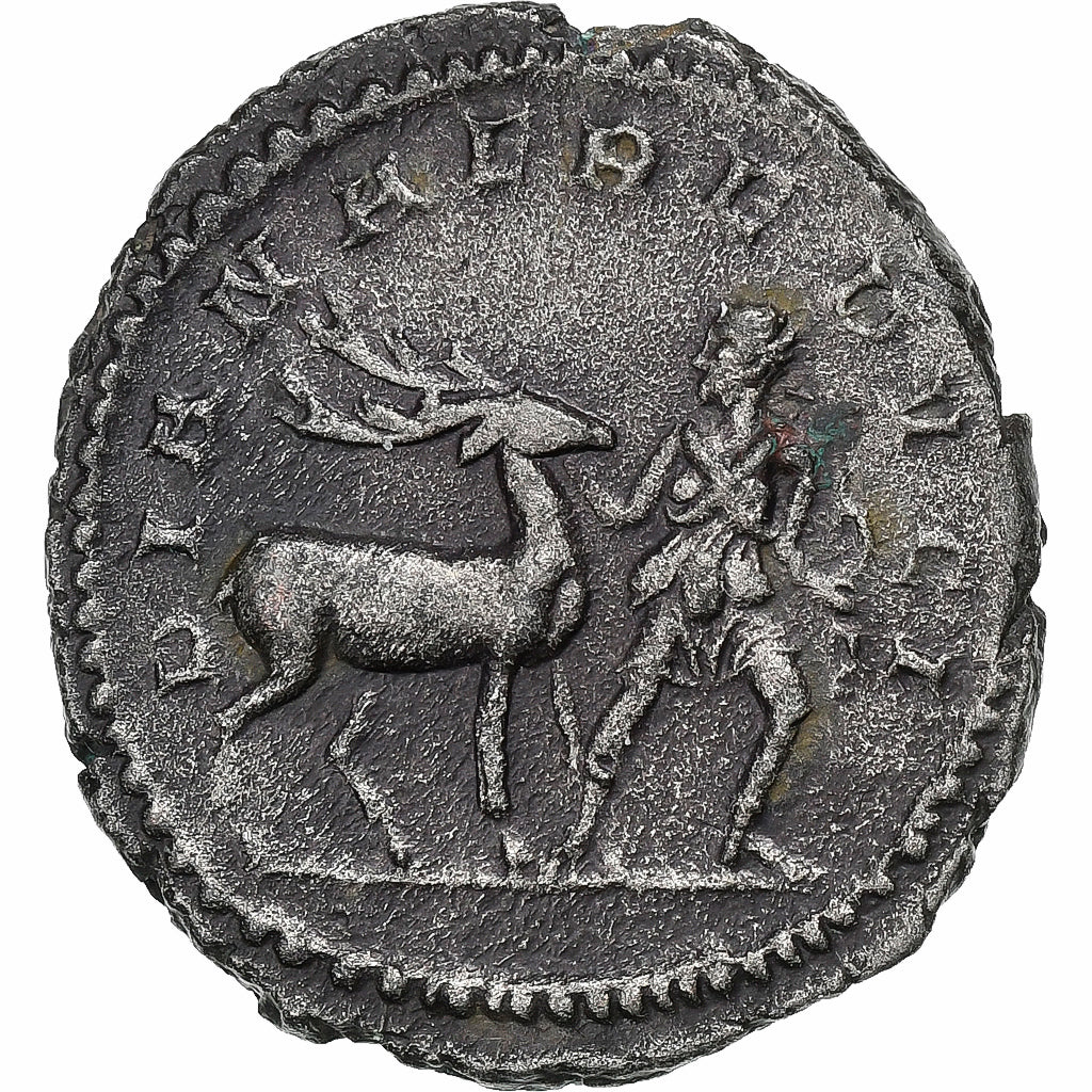 Postuum, Antoninianus, 266-267, Trier, Billon, PR, RIC:300
