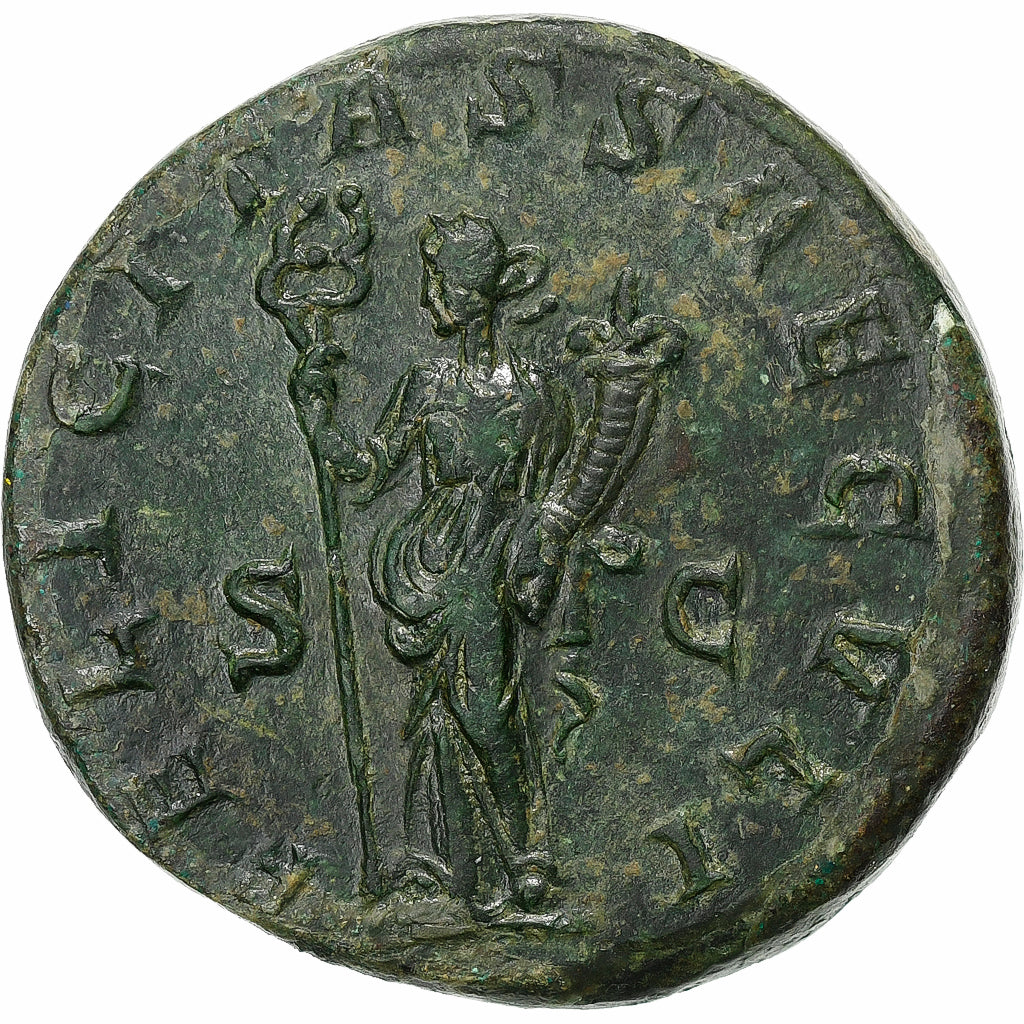 Trajan Decius, Double Sestertius, 249-251, Rome, Bronze, AU(55-58), RIC:115a