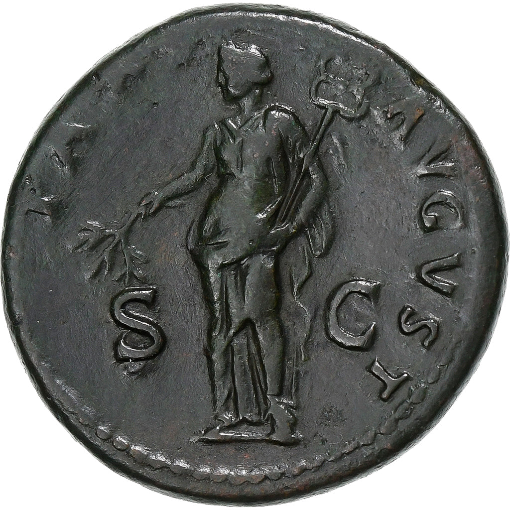 Titus, As, 80-81, Rome, Bronzo, MB+, RIC:230