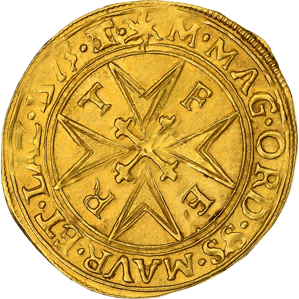 Duchy of Savoy, Emanuele Filiberto, Scudo d'Oro, 1573, Torino, Gold, AU(50-53)