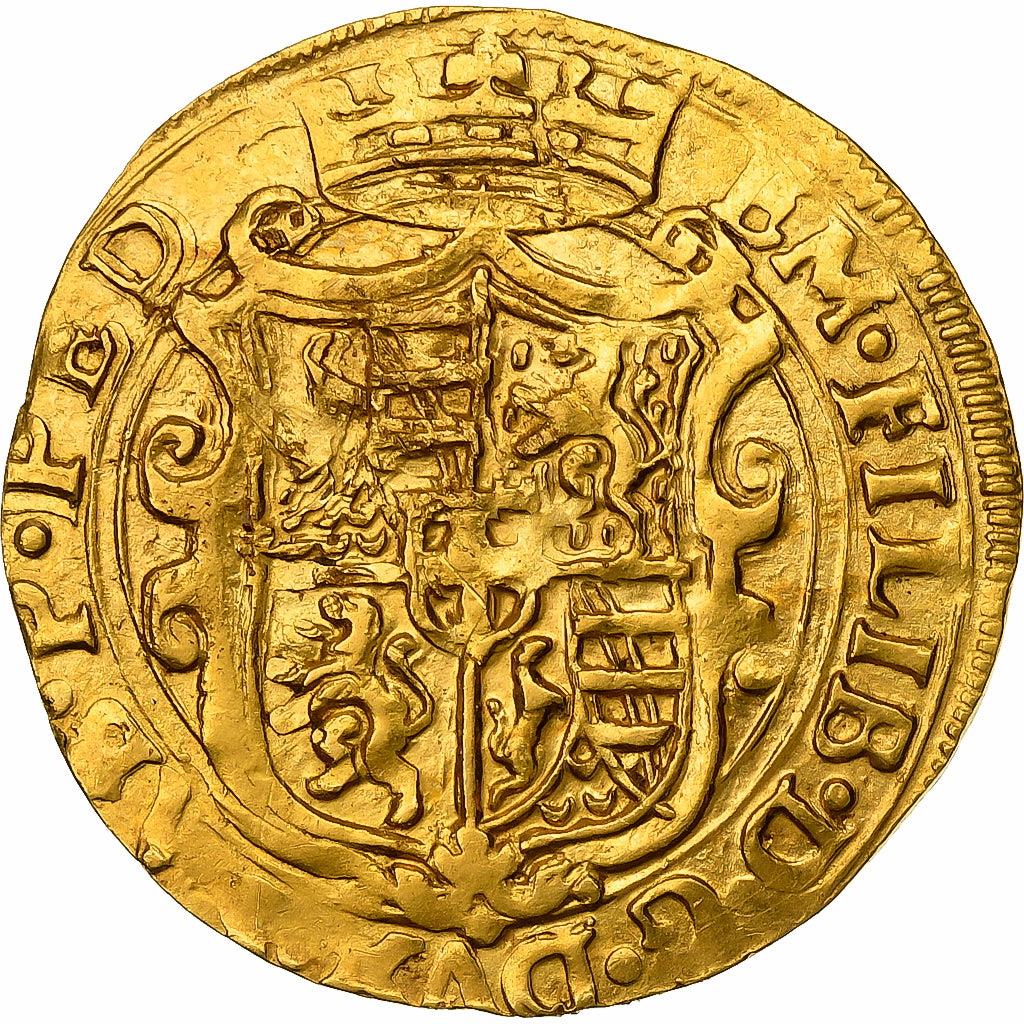 Duchy of Savoy, Emanuele Filiberto, Scudo d'Oro, 1577, Vercelli, Gold