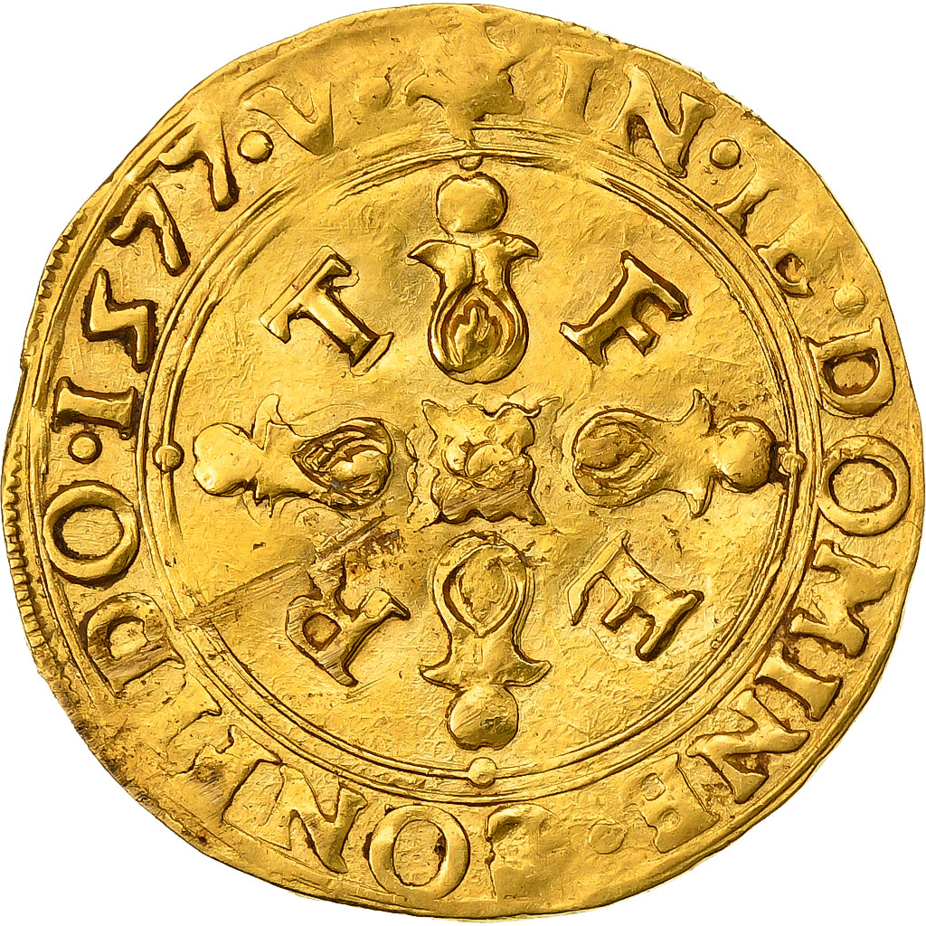 Duchy of Savoy, Emanuele Filiberto, Scudo d'Oro, 1577, Vercelli, Gold