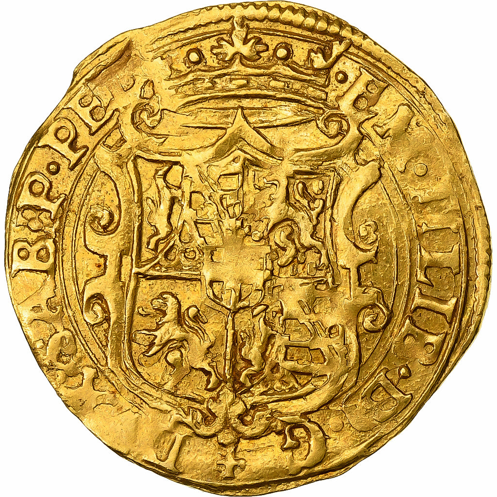 Duchy of Savoy, Emanuele Filiberto, Scudo d'Oro, 1577, Nice, Oro, BB
