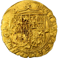 Spanien, Carlos & Joanna, Escudo, 1516-1556, Segovia, Gold, SS, Friedberg:156