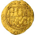 Spanien, Carlos & Joanna, 1 Escudo, 1516-1556, Seville, Gold, S+, Friedberg:153