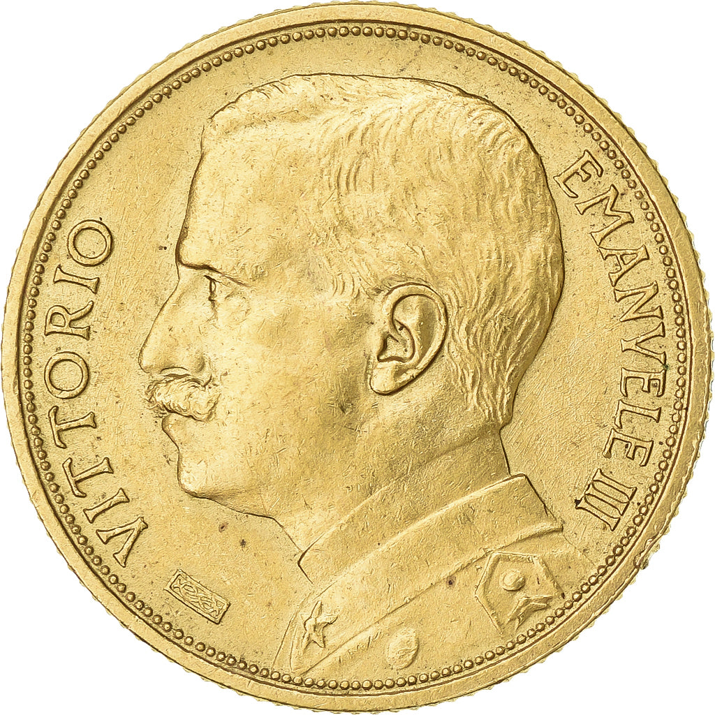 Italie, Victor-Emmanuel III, 20 Lire, 1912, Rome, Or, SUP+