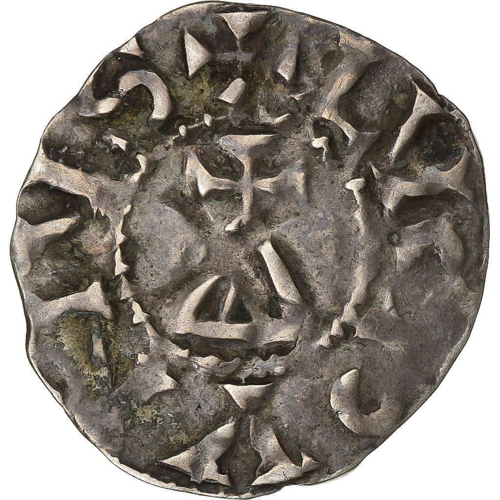 Kingdom of Burgundy-Arles, Lyonnais, Conrad le Pacifique, Denier, 937-993, Lyon