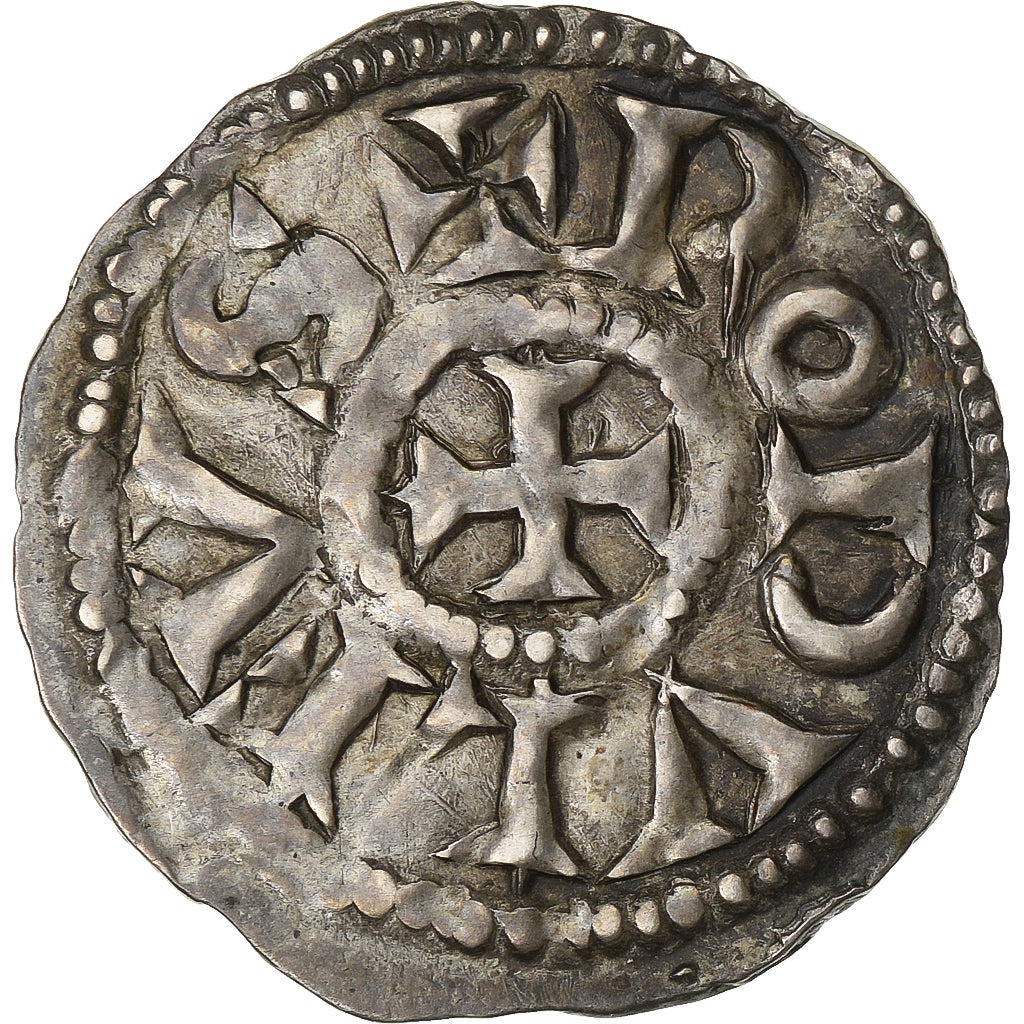 Kingdom of Burgundy-Arles, Lyonnais, Rodolphe III, Denier, 993-1032, Lyon