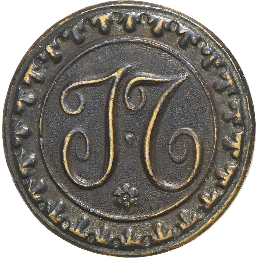 France, 6 Sols, Siège de Lyon, nd (1793), Lyon, Convention, Bronze, EF(40-45)