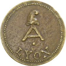 France, Module de 10 Sols, Siège de Lyon, 1790, Lyon, Convention, Bronze