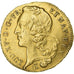 France, Louis XV, Double Louis d'or au bandeau, 1769, Rennes, Gold, EF(40-45)