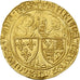 Frankrijk, Henri VI, Salut d'or, 1423-1453, Saint-Lô, Goud, PR, Duplessy:443A