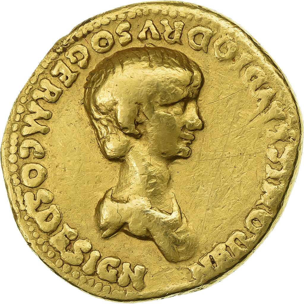 Nero, Aureus, 50-54, Rome, Oro, MB+, RIC:78