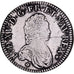 Frankreich, Louis XV, Ecu Vertugadin, 1717, Montpellier, reformed, Silber, SS