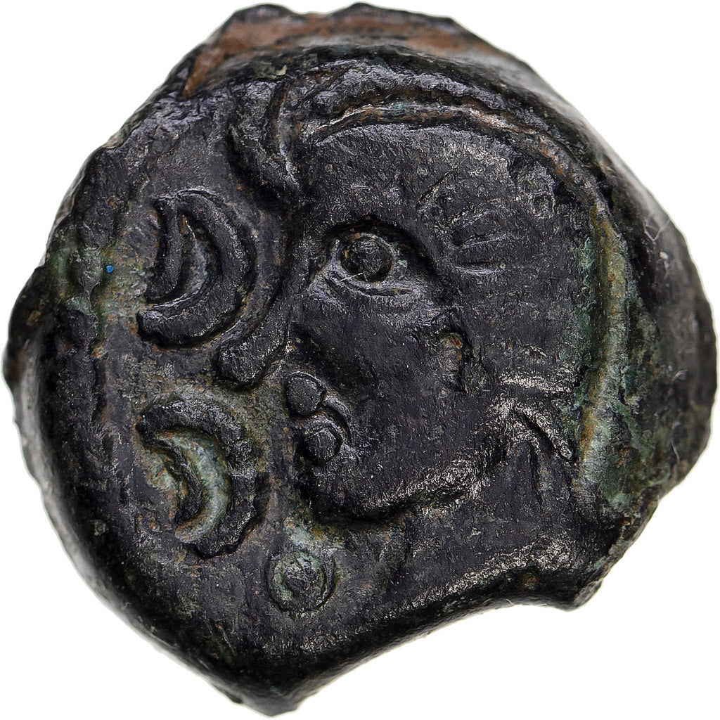 Pagus Catuslugi, Bronze VIIRICIVS, ca. 60-20 BC, Bronzen, ZF+, Delestrée:506