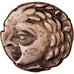 Aulerci Cenomani, 1/4 Stater, 2nd century BC, Electrum, EF(40-45)