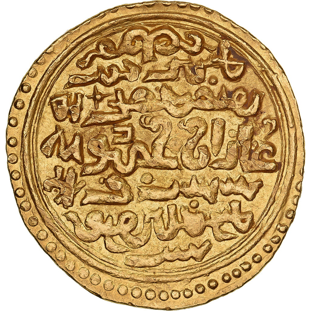 Ilkhan, Ghazan Mahmud, Dinar, AH 700 (1300/01), Maragha, Złoto, AU(50-53)