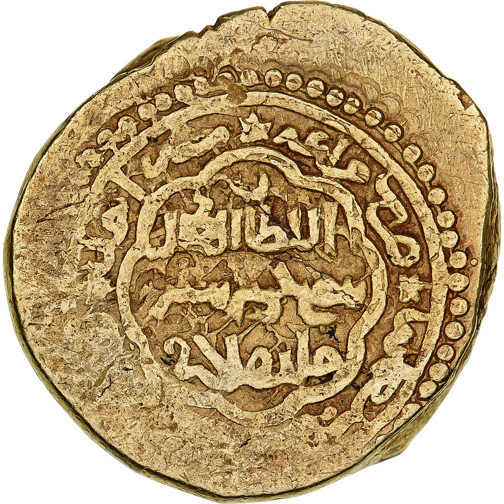 Ilkhan, Sulayman Khan, Dinar, AH 741 (1340/41), Maragha, Dourado, EF(40-45)