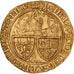 França, Henri VI, Salut d'or, 1423-1449, Rouen, Dourado, AU(50-53)