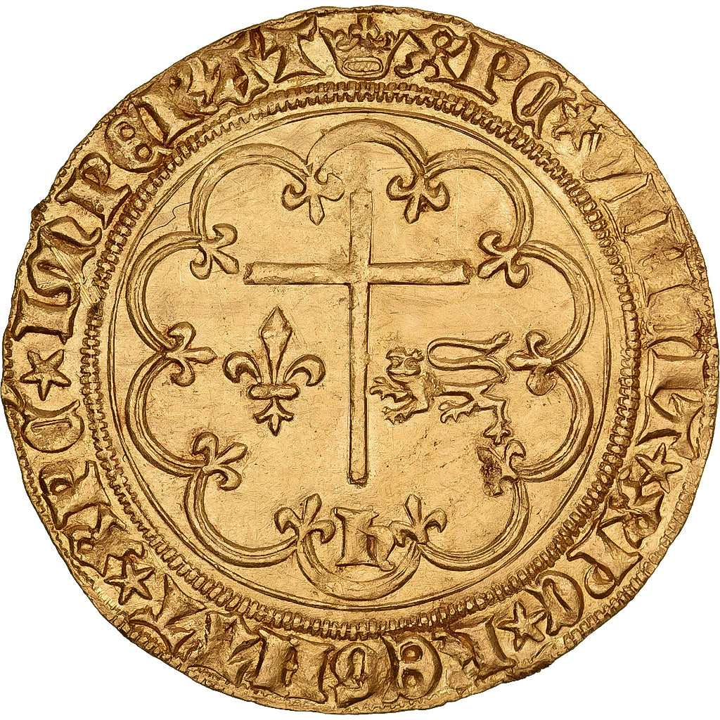 France, Henri VI, Salut d'or, 1423-1436, Paris, Or, SUP, Duplessy:443A