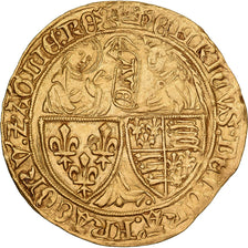 Frankrijk, Henri VI, Salut d'or, 1423-1436, Paris, Goud, ZF+, Duplessy:443A