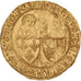 Frankrijk, Henri VI, Salut d'or, 1423-1449, Rouen, Goud, PR, Duplessy:443A