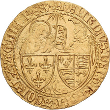 Francia, Henri VI, Salut d'or, 1423-1449, Saint Lô, Oro, EBC, Duplessy:443A