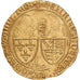 Francia, Henri VI, Salut d'or, 1423-1449, Saint Lô, Oro, MBC+, Duplessy:443A