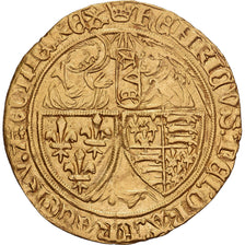 Frankrijk, Henri VI, Salut d'or, 1423-1436, Paris, Goud, ZF, Duplessy:443A