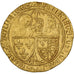 Frankreich, Henri VI, Salut d'or, 1423-1449, Rouen, Gold, SS+, Duplessy:443A