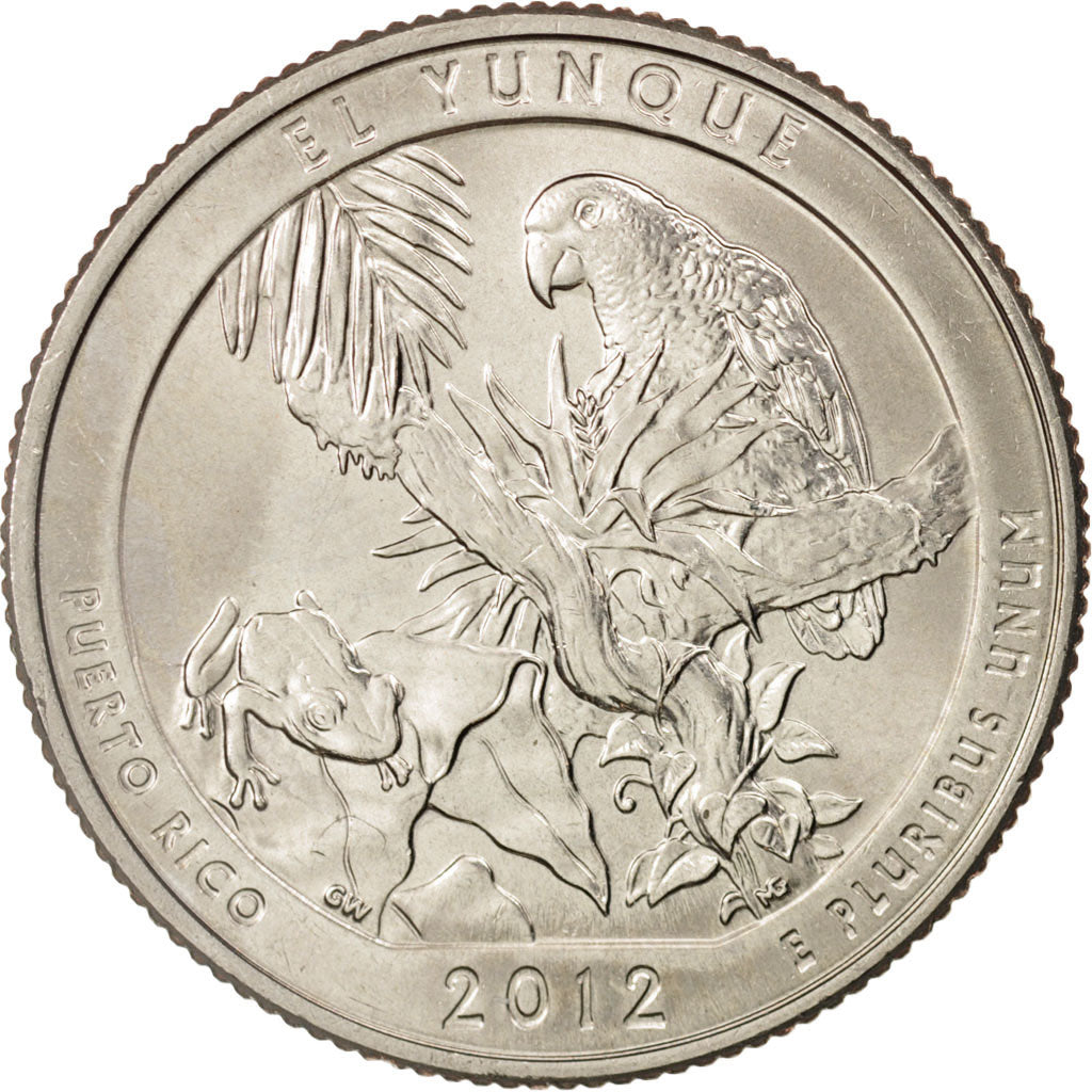 Coin, United States, Quarter, 2012, U.S. Mint, Denver, MS(63), Copper-Nickel