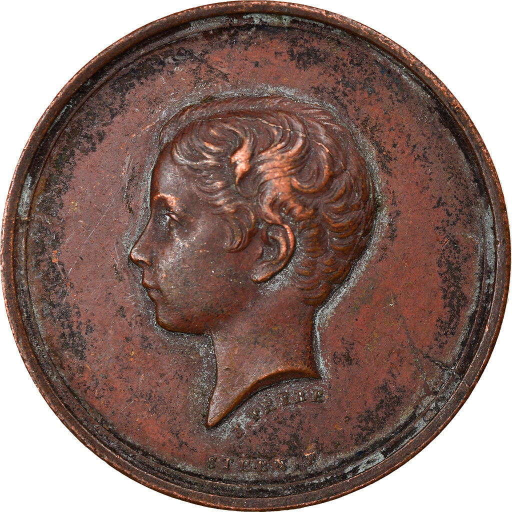 Francia, Token, Second Empire, Société du Prince Impérial, 1862, MB+, Rame