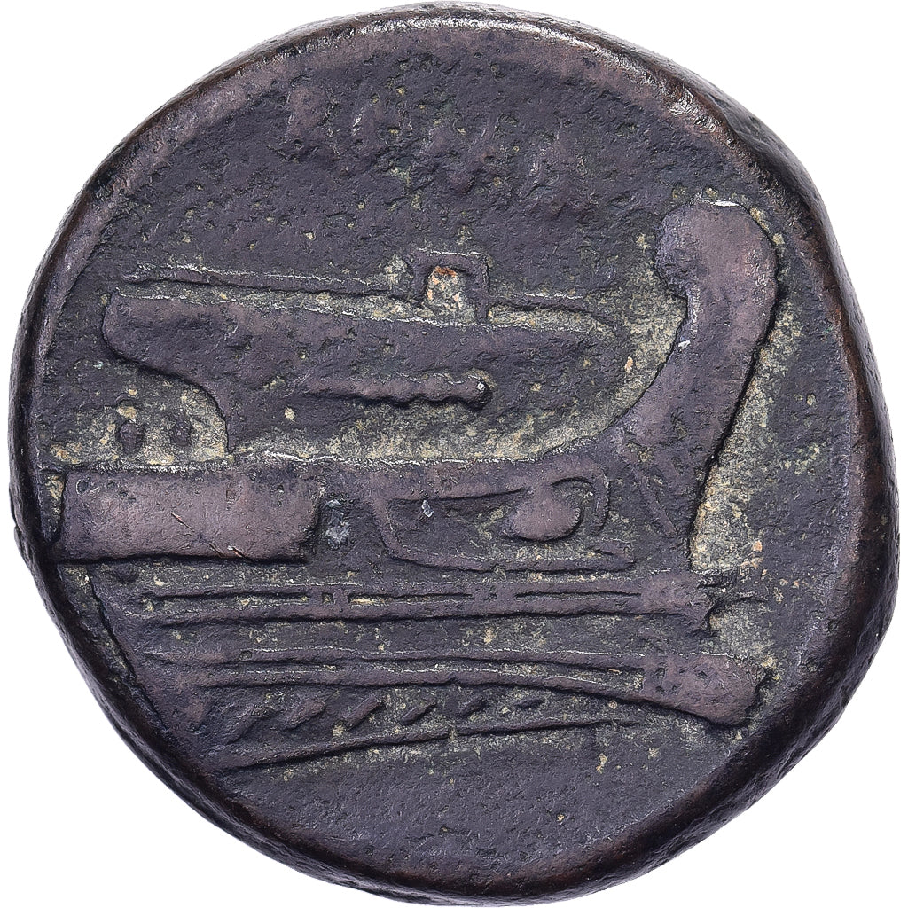 Anonymous, Semuncia, 217-215 BC, Rome, Brązowy, EF(40-45), Crawford:38/7