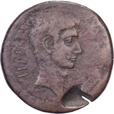 Octavian, Æ, ca. 38 BC, Italian Mint, Bronze, VF(20-25), RPC:I-621