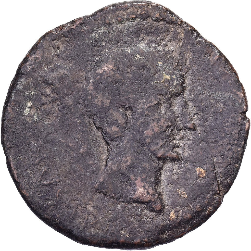 Octavian & Divus Julius Caesar, Æ, 1st century BC, Italian Mint, Bronce, BC