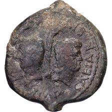 Octavian & Divus Julius Caesar, Dupondius, ca. 36 BC, Lyon - Lugdunum, Bronzen