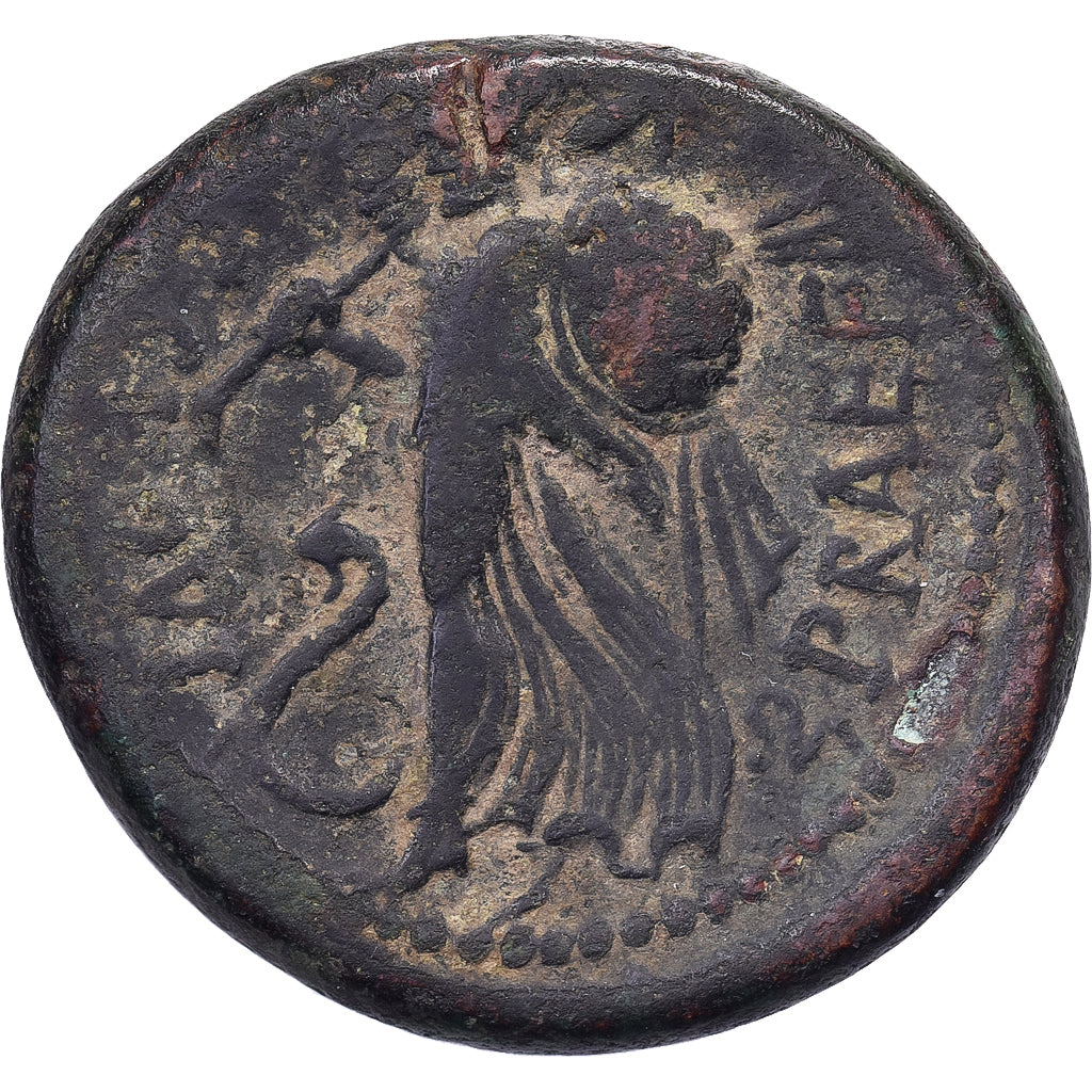 Julius Caesar, Æ, 46-45 BC, North Italy, Bronce, BC+, RPC:I-601