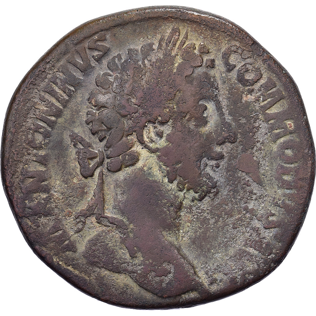 Commodus, Sestertius, 181-182, Rome, Bronze, VF(30-35), RIC:325B