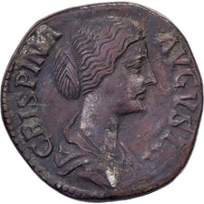 Crispina, Sestercio, 178-191, Rome, Bronce, MBC, RIC:673