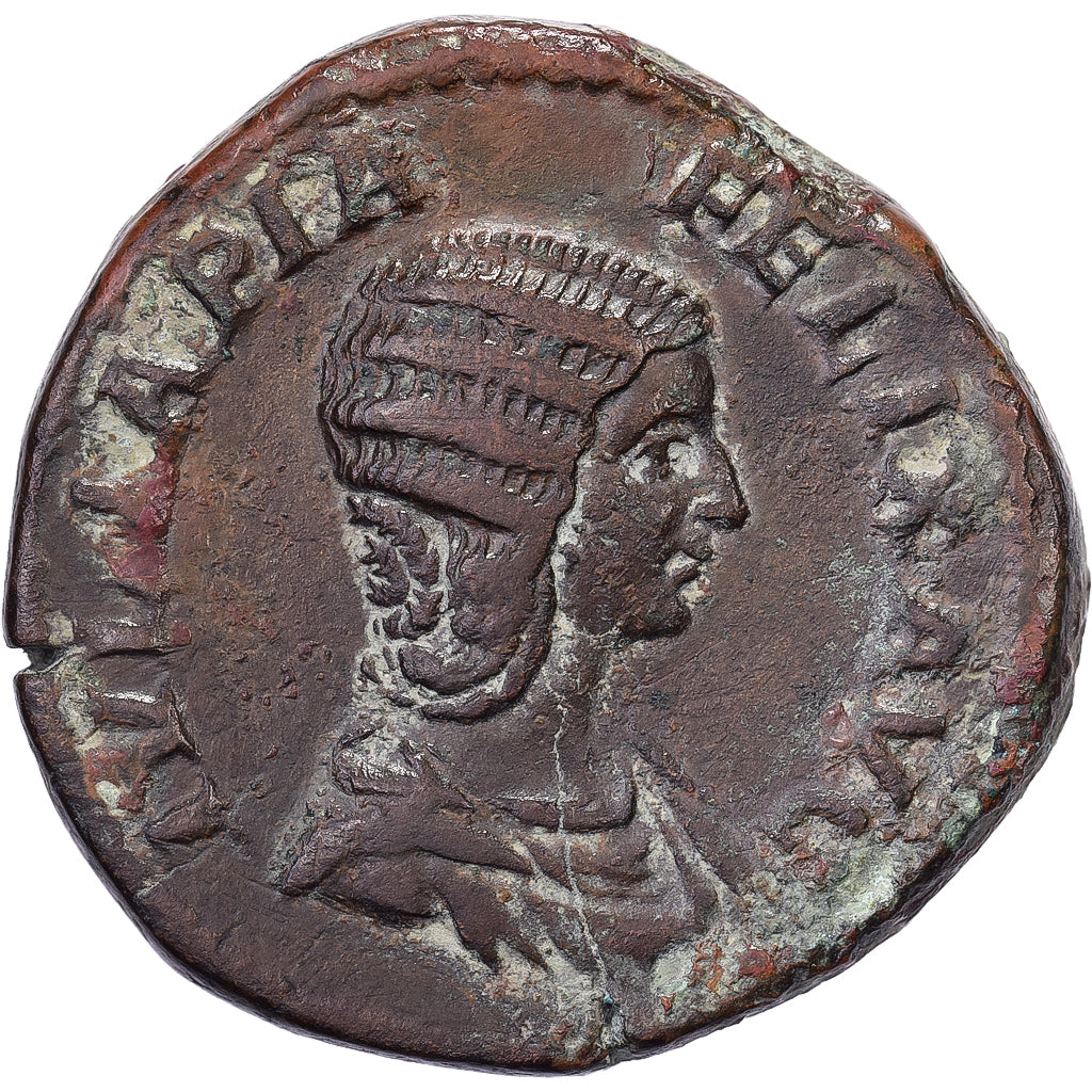 Julia Domna, Sesterz, 211-217, Rome, Bronze, SS, RIC:585b