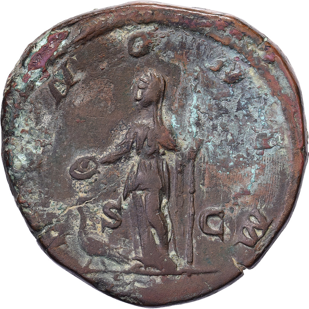 Julia Domna, Sesterz, 211-217, Rome, Bronze, SS, RIC:585b