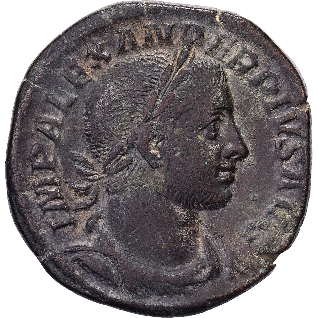 Severus Alexander, Sestertius, 231-235, Rome, Bronze, AU(50-53), RIC:635