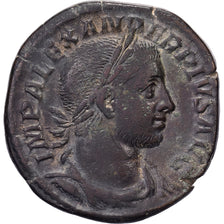 Severus Alexander, Sesterzio, 231-235, Rome, Bronzo, BB+, RIC:635