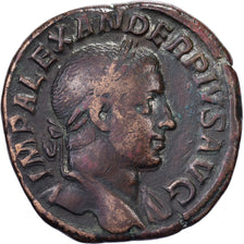 Alexander Severus, Sestertius, 231-235, Rome, Bronzen, ZF, RIC:642b