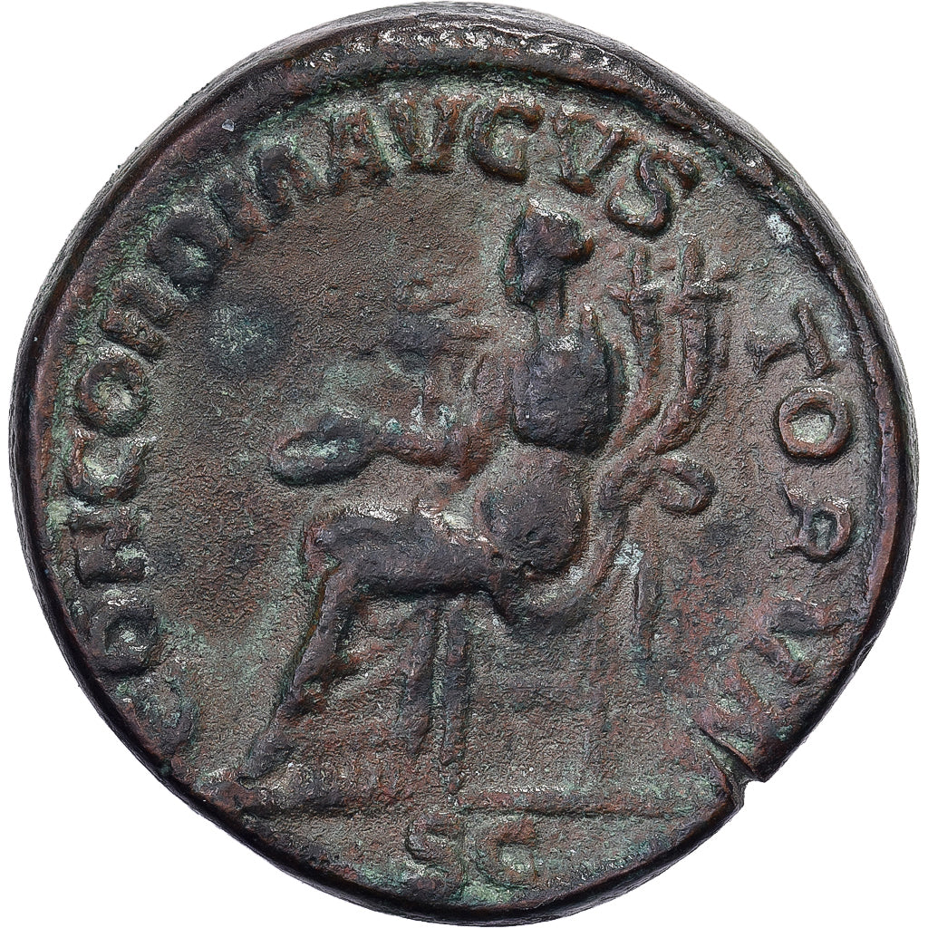 Orbiana, Sestercio, 225-227, Rome, Bronce, MBC, RIC:655