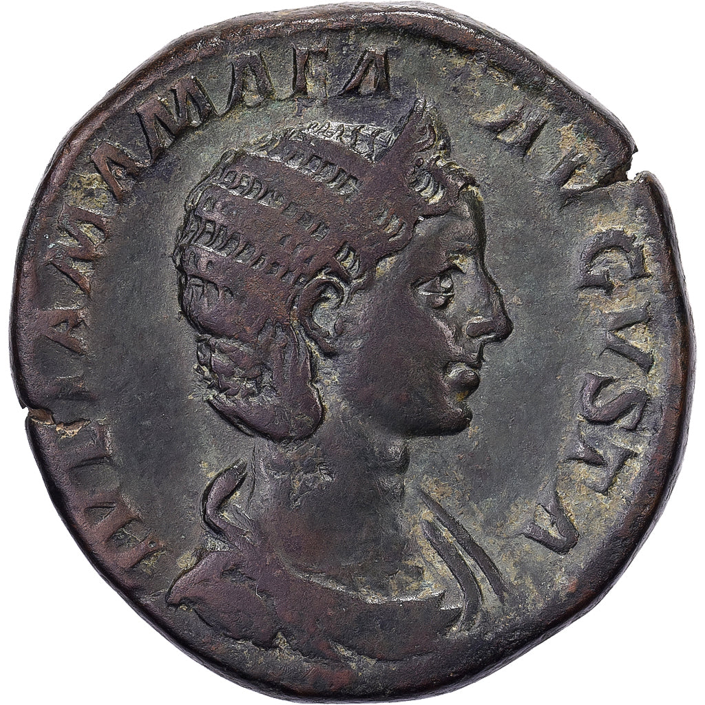 Julia Mamaea, Sesterzio, 222-235, Rome, Bronzo, BB, RIC:705