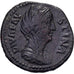 Diva Faustina I, Dupondius/As, 141, Rome, Bronze, AU(50-53), RIC:1159b